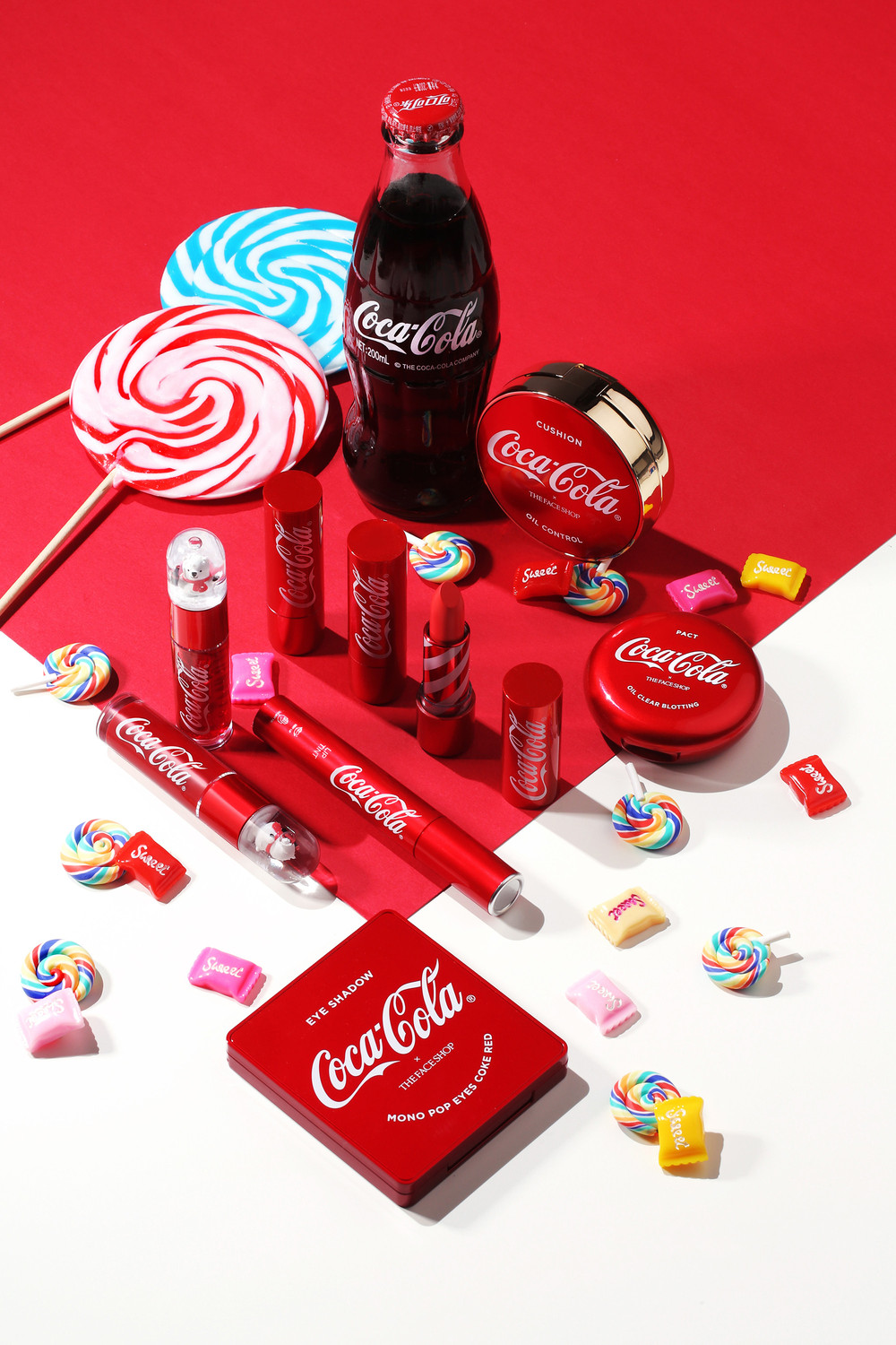 菲诗小铺可口可乐可乐彩妆出道今夏最酷cp潮营销