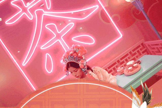 国潮场景:c space「《中国腔调》换装潮拍空间」in 上海明旺大厦2楼