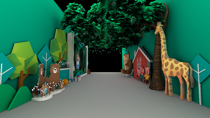 效果图:六一儿童节「美陈dp点」合集(100 张)